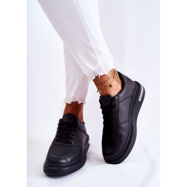 PG1 Klassiska svarta Jennys lädersportskor 2