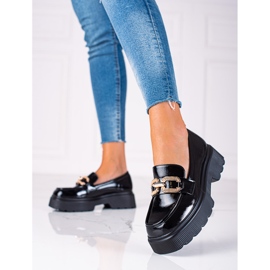 Svartlackade Vinceza-skor 1