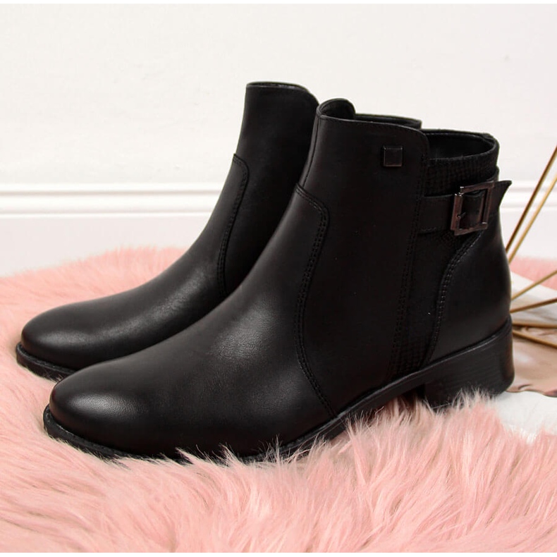 Skinnstövlar för dam Dolce Pietro 0892 svart 2