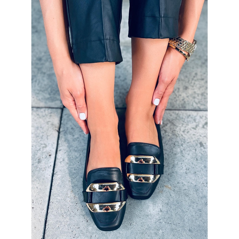 Hedd Black dam loafers svart 1