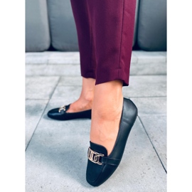 Lidia Svarta loafers för kvinnor 1