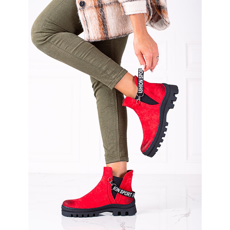 W. Potocki Potocki arbetare i röd mocka 1