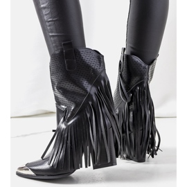 Wandos svarta cowboystövlar 1