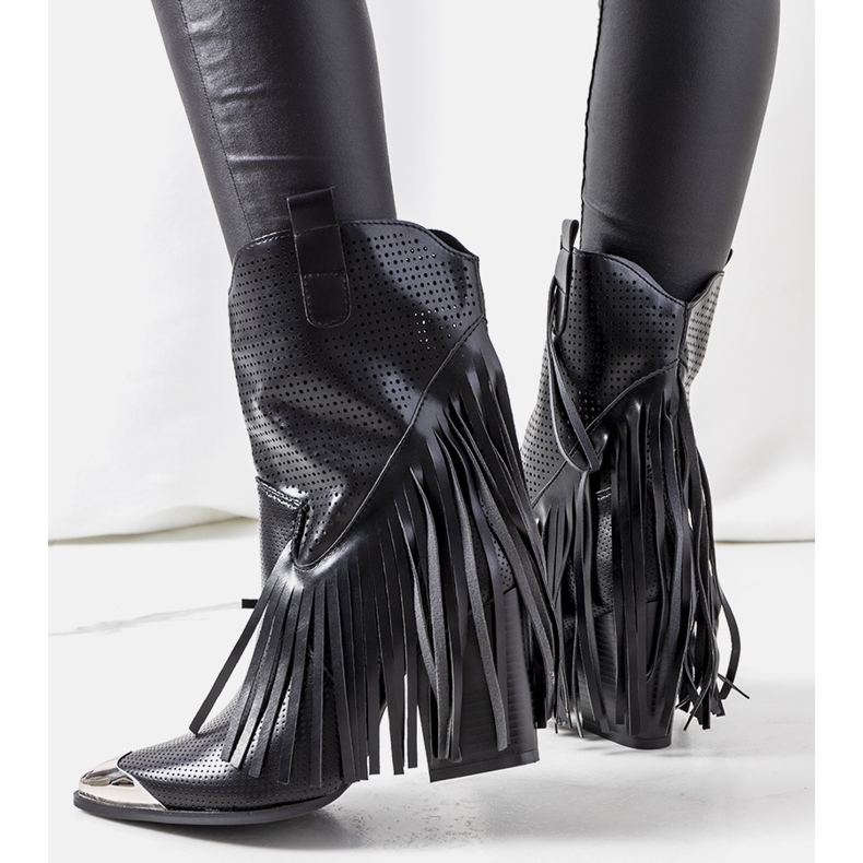 Wandos svarta cowboystövlar 1