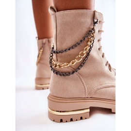 PS1 Varma mockaboots med kedja Beige Sorita 2