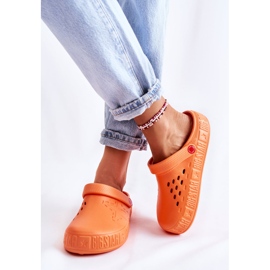 Lätt tofflor dam Kroks Big Star II275005 Orange 1