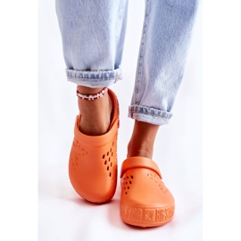 Lätt tofflor dam Kroks Big Star II275005 Orange 2