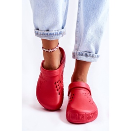 Lätt tofflor för damer Kroks Big Star II275004 Röd 1