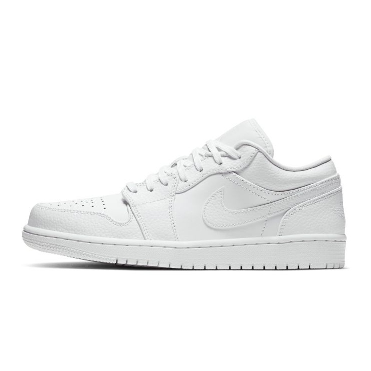 Nike Air Jordan 1 Low M 553558-130 sko vit 1