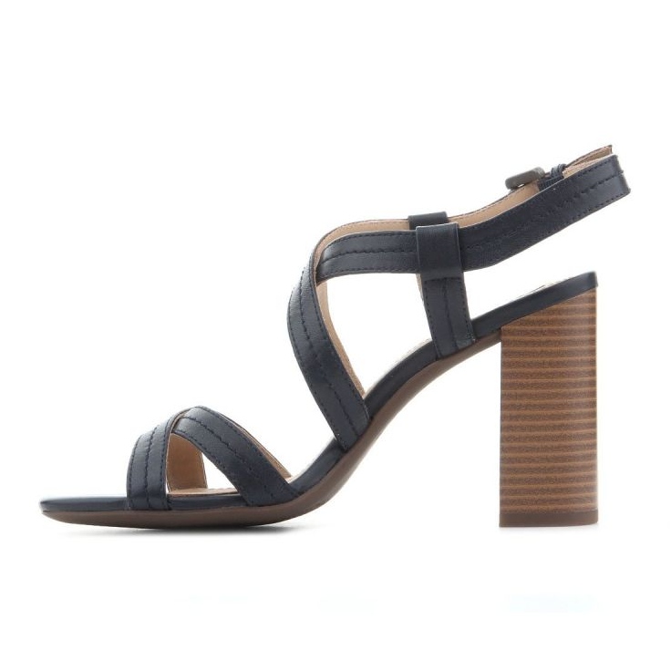 Svarta klassiska sandaler Geox D Audalies HSA D824WA 000TU C4002 3