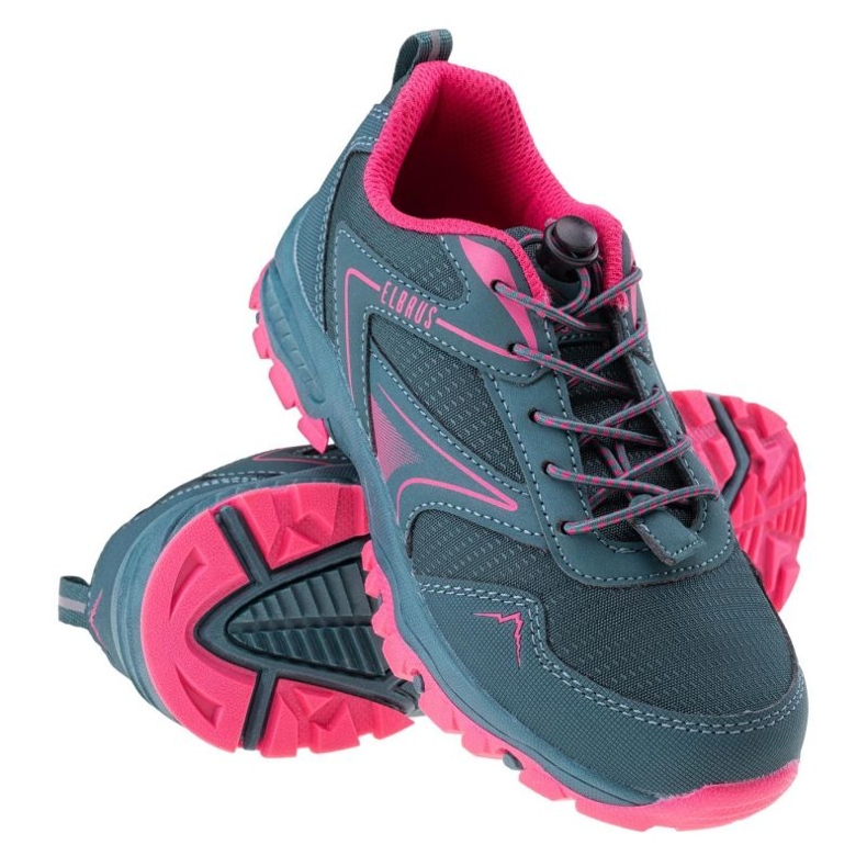 Elbrus Faltis Jr 92800401513 skor rosa grön 1