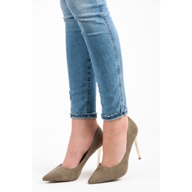 Seastar Mocka pumpar på en nål grå 1