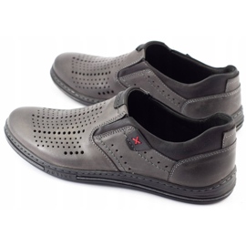 Polbut Herr Brogues 401 Summer Grey grå 1
