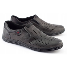 Polbut Herr Brogues 401 Summer Grey grå 2