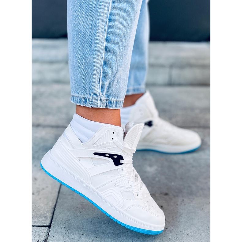 Pall White högskola vit mångfärgad 1