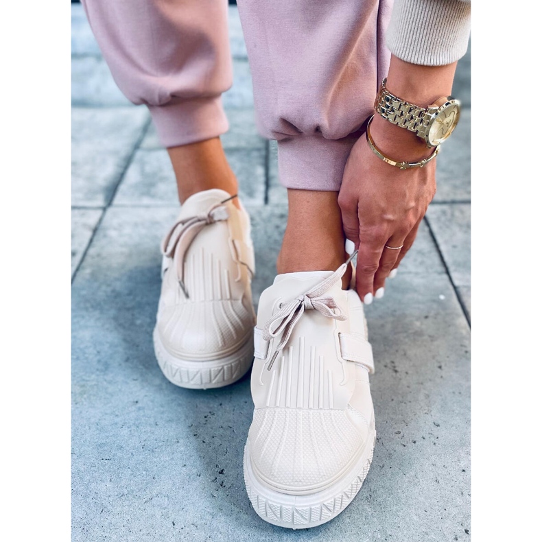 Melbo Beige damsneakers 1