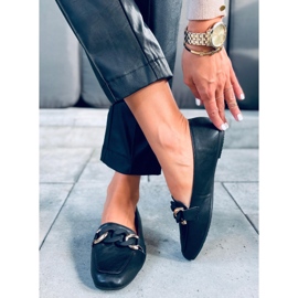 Matilde Svarta loafers för kvinnor 1