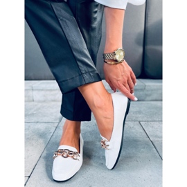 Loafers dam Bianca White vit 1