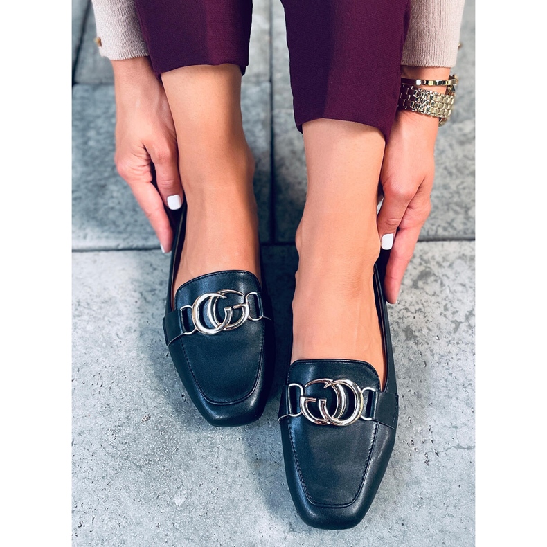 Elisa Black dam loafers svart 1