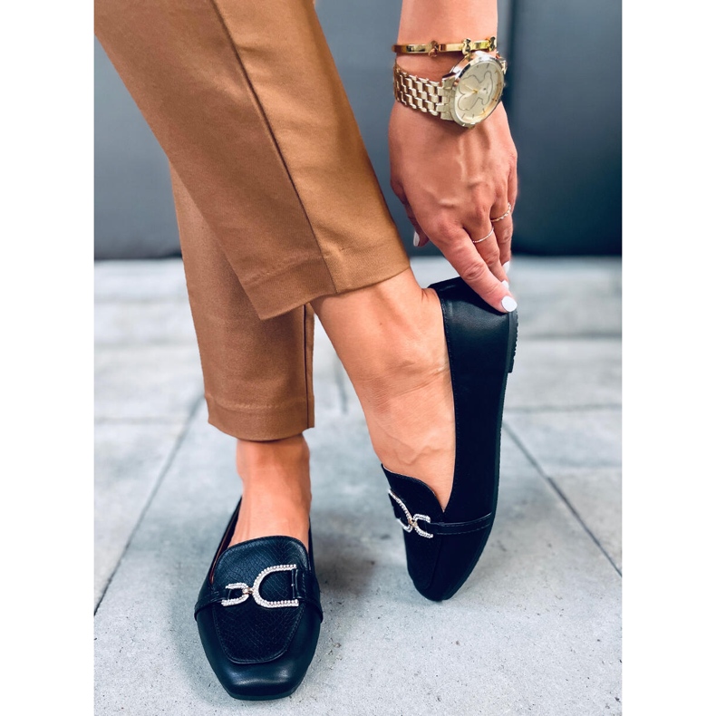 Serena Black dam loafers svart 1