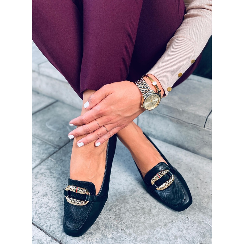 Sajmon Black loafers dam svart 1