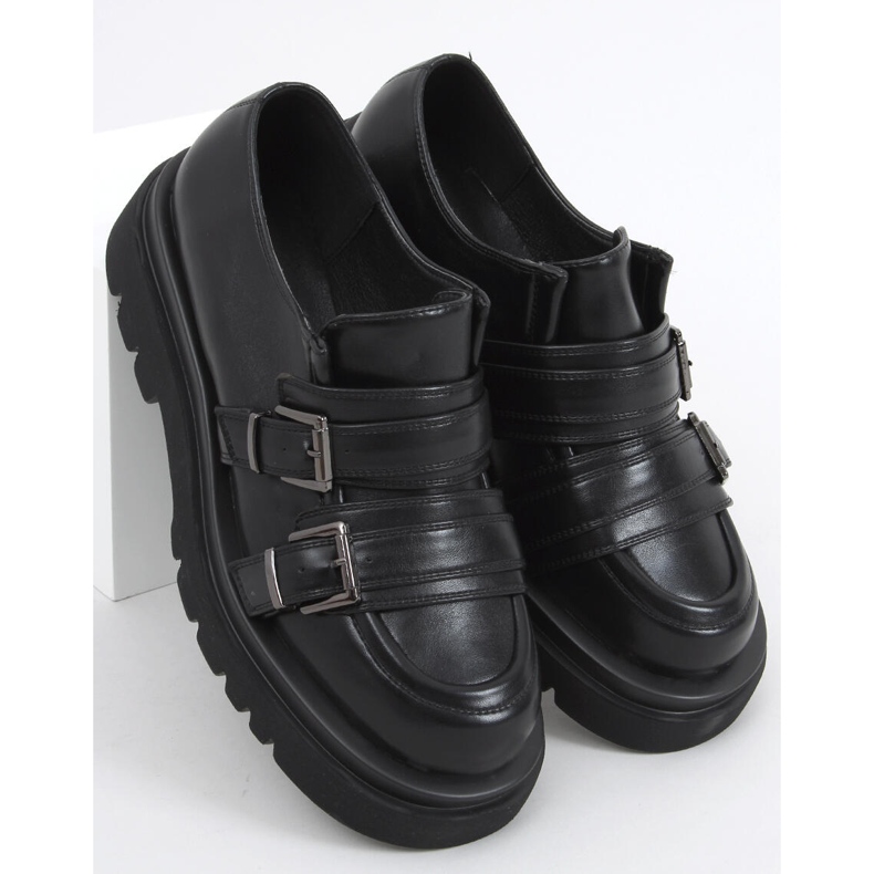 Atena Black dam loafers svart 2