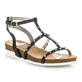 KYLIE kilsandaler svart 1