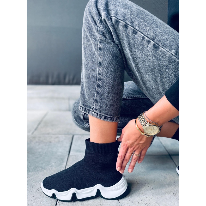 Trumm Nero ankelstrumpa skor svart 2