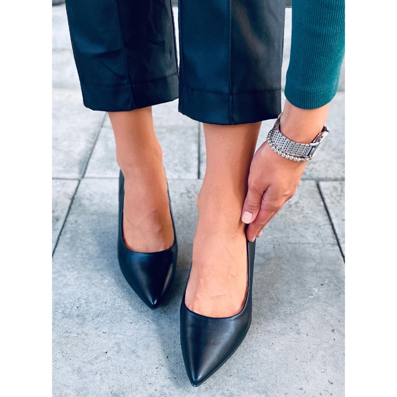 BM Grain stiletter för kvinnor Aurora Black svart 1