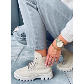 Trekking ankel sneakers Mariko Beige 1