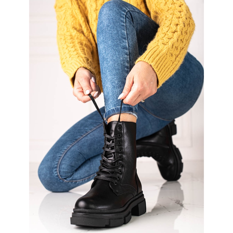 Klassiska Shelovet höga väskor för kvinnor svarta 1