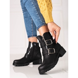 Svarta Shelovet damväskor med dragkedjor 1