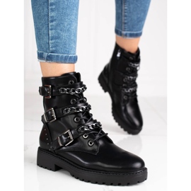 Svarta Shelovet damväskor med kedjor 1