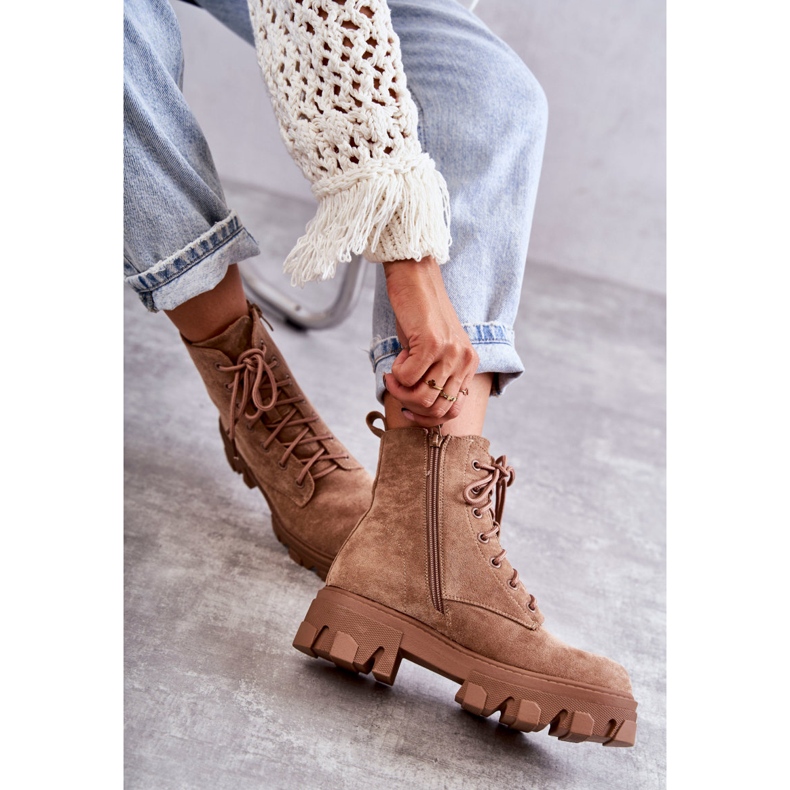 PG1 Mocka Warm Boots Workers Brown Darvin brun 1