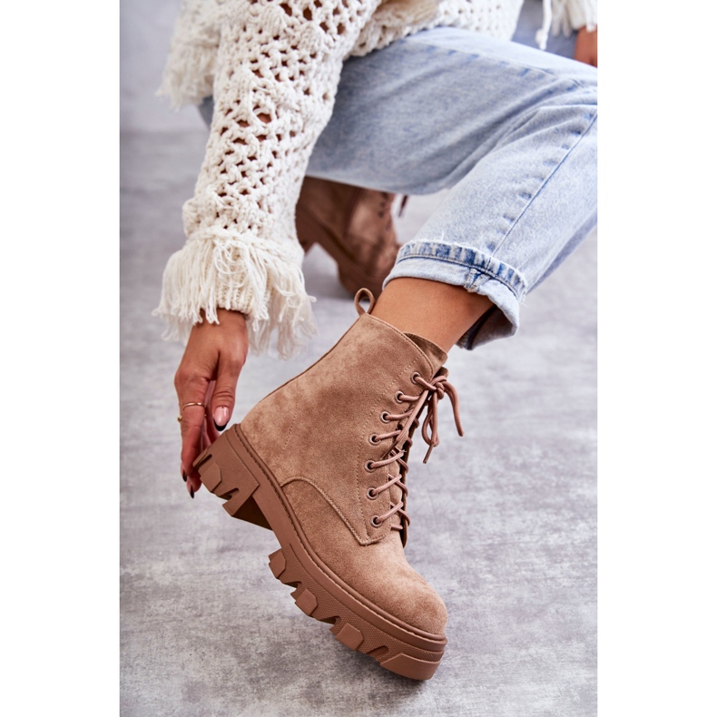 PG1 Mocka Warm Boots Workers Brown Darvin brun 2