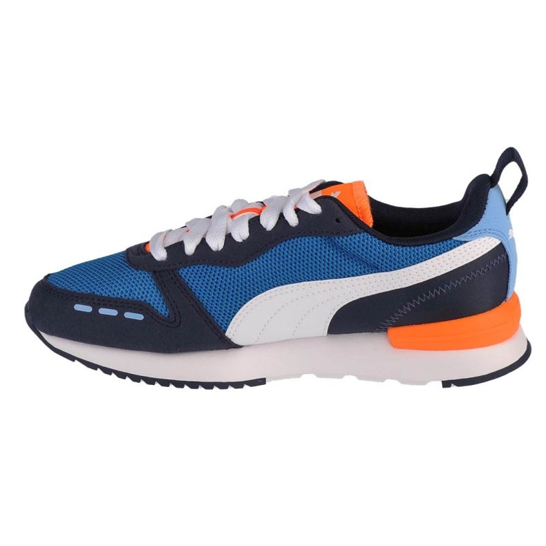 Puma R78 Ps Jr 373616-25 vit marinblå blå orange 1