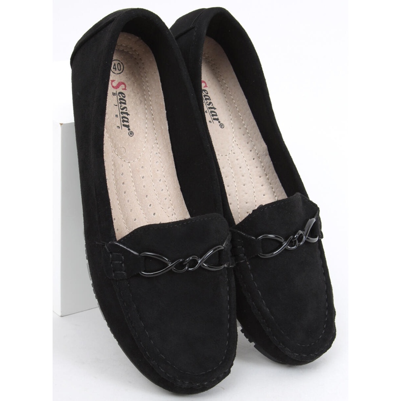 PA1 Saga Black loafers för kvinnor svart 2