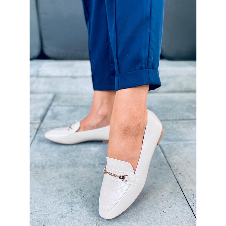 Jennie Beige loafers för dam 2