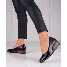 Svarta wedge pumps från W. Potocki 1