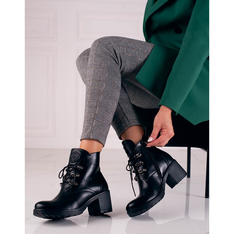 W. Potocki Potocki svarta klackar för kvinnor 2