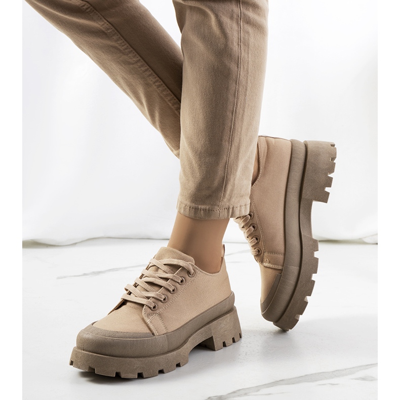 Beige Maryland-skor för kvinnor 1