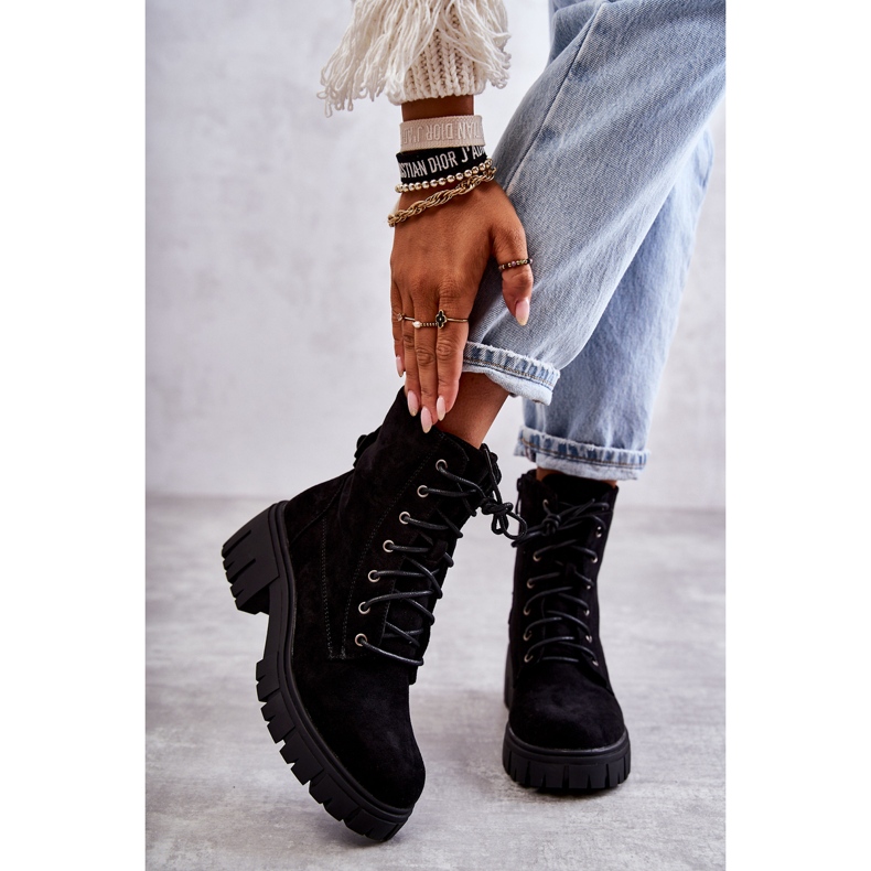 PG1 Dammocka Warm Boots Med Dragkedja Svart Emilien 1