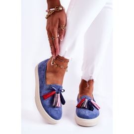 PS1 Damsneakers Slip-On Blue Venira blå 1