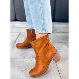 Linzi Camel gummistövlar brun 2