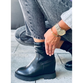 Stövlar på en dold kil Luanda Black svart 1