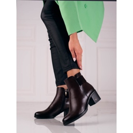 W. Potocki Klassiska bruna damstövlar från Potocki 1