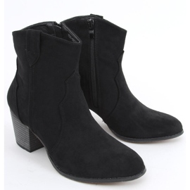 Seed Black högklackade cowboystövlar svart 1