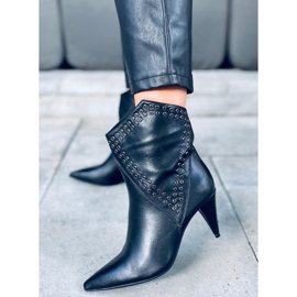 Girme Svarta högklackade stövlar 1