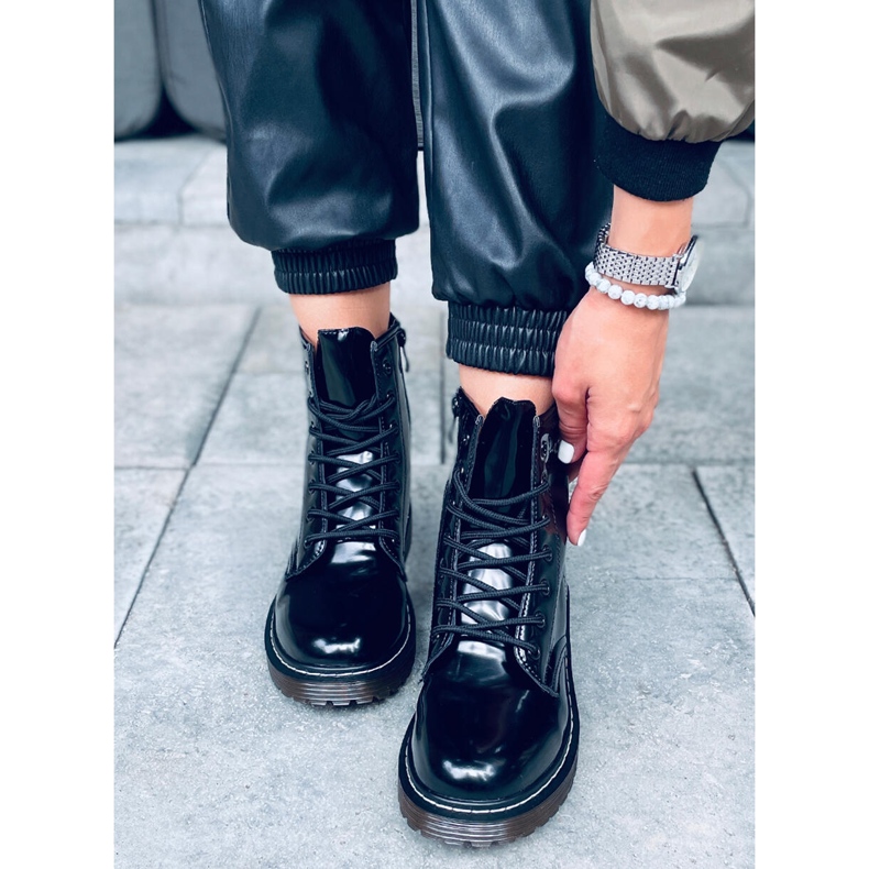 Dona Black ankelstövlar för kvinnor svart 1