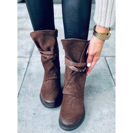 Militära damstövlar Aina Brown brun 1